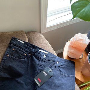 Levi's Ribcage Bootcut Black Jeans Size 34